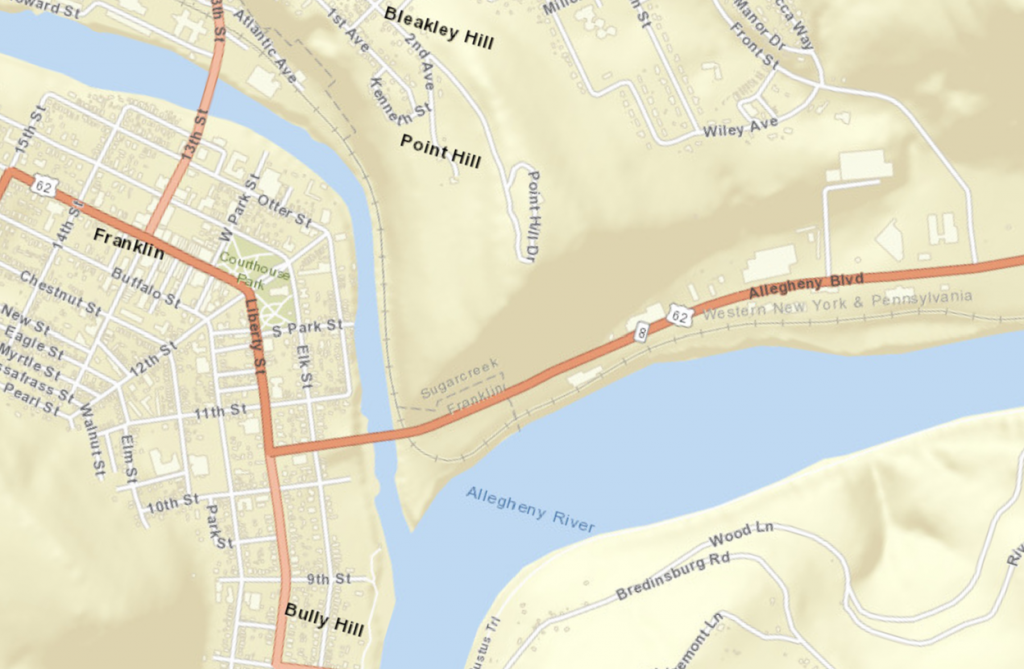 PennDOT Announces Virtual Public Meeting for the Route 62/8 (Allegheny